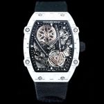 Richard Mille RM 27-05 Flying Tourbillon Rafael Nadal White Carbon Fibre Diameter 47.25mm Watch